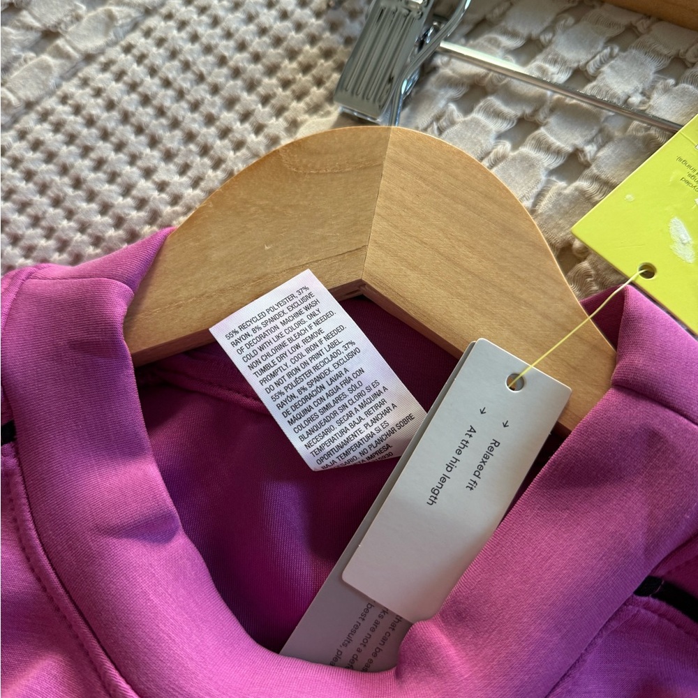 NEW All‎ in Motion Purple/Pink Sweatshirt Top Size XS - Picture 5 of 5